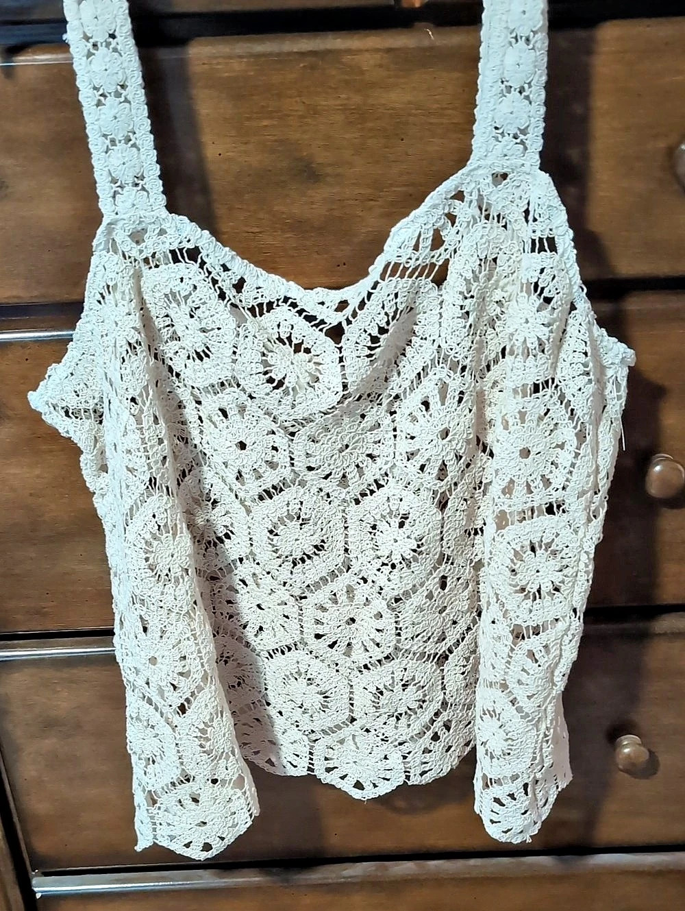 Torrid Festi Lace Tank in Cream New